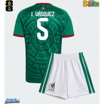 Mexico Johan Vasquez #5 Hjemmedraktsett Barn VM 2026 Kortermet (+ Korte bukser)
